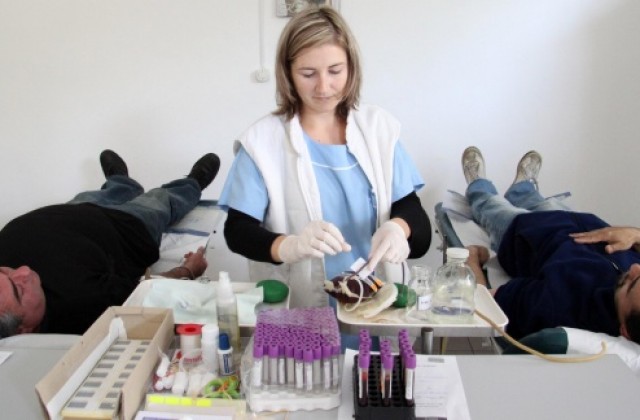 Даряваме кръв на Цветница