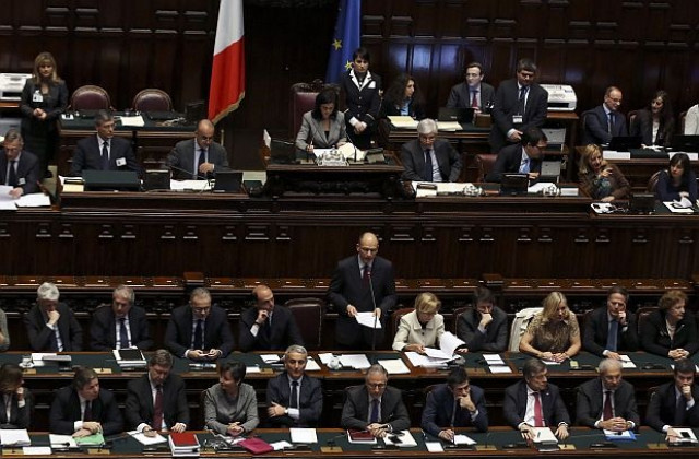 Италианският парламент гласува доверие на правителството на Енрико Лета