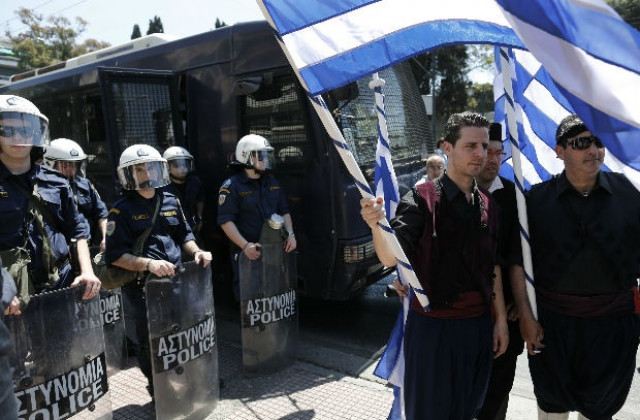 5000 души на протестите за 1 май в Гърция