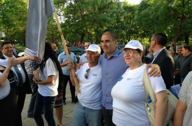 Цветан Цветанов обиколи Търговищко