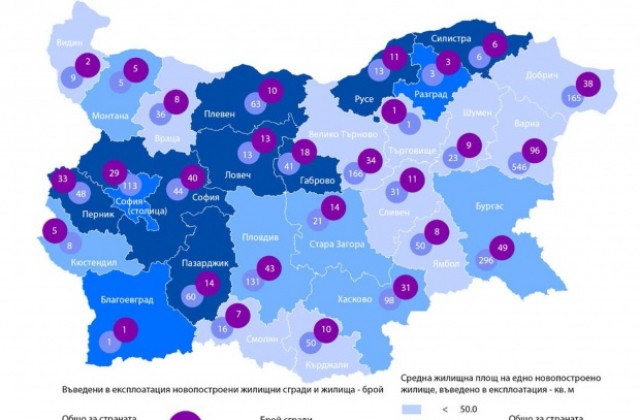 Варна първенец в страната по новопостроени жилища