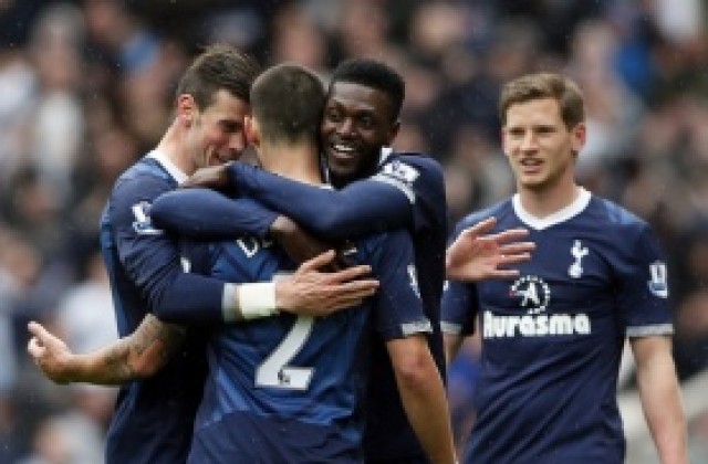 ВИДЕО: Тотнъм запази интригата за четвъртото място с обрат над Стоук