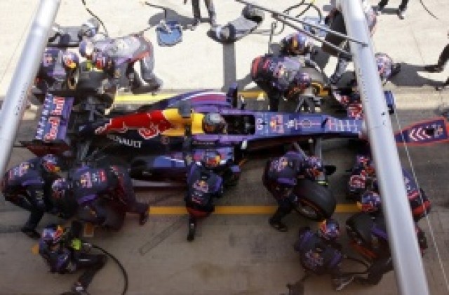 Фетел се прави на щастлив от четвъртото място