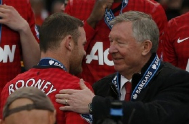 Сър Алекс: На Рууни много-много не му се играеше днес, защото иска трансфер