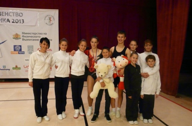 Тонус- Кюстендил спечели 6 медала от Държавното първенство