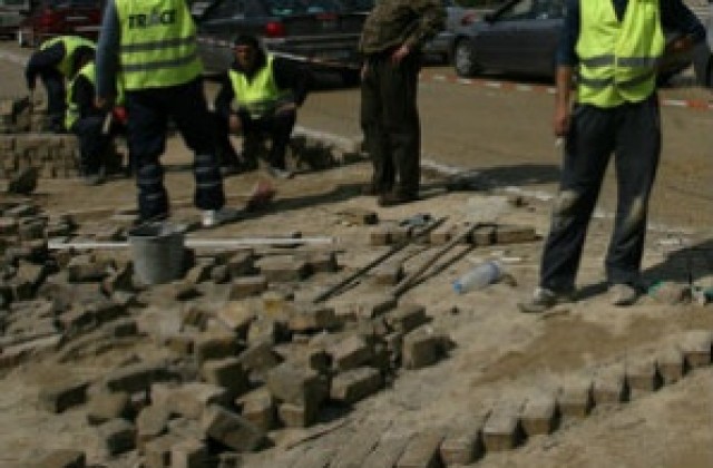 Ремонтът на столичната улица „Иван Асен ІІ” приключва през юли