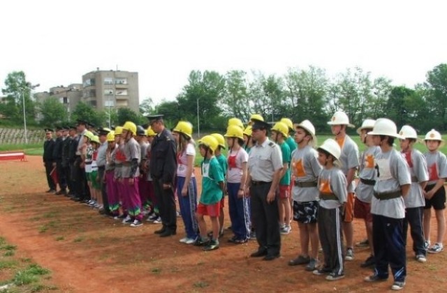 Областно състезание Млад огнеборец