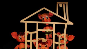 Куклен театър ВЕСЕЛ посреща Трите прасенца