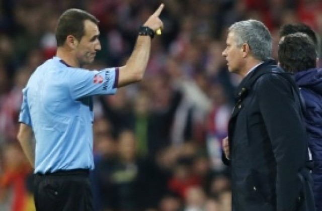 Моуриньо към съдията на финала: Ходи да празнуваш с Атлетико!