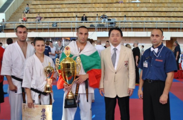 Захари Дамянов стана европейски шампион по карате киокушин