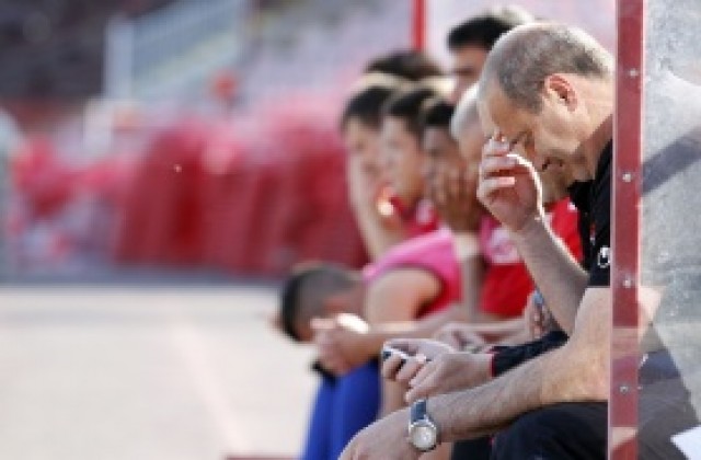 Локо Сф на лагер в Тетевен при предпоследния си опит за спасение