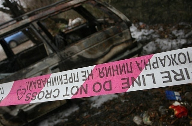 Автомобил горя в село Кирилово