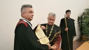 Младен Сърбиновски с почетно звание Доктор хонорис кауза