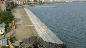 Морска в Поморие вече укрепена