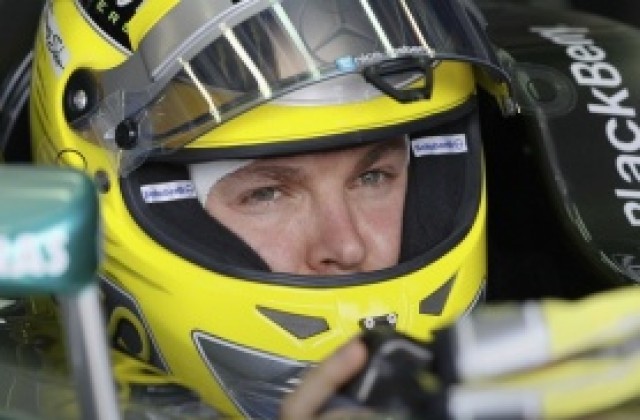 Розберг най-бърз сред катастрофите преди квалификацията в Монако