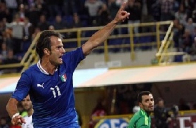 Италия загря с четири гола за Чехия