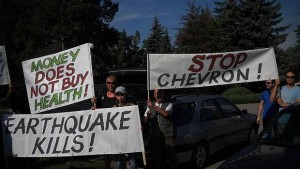 Добричлии на протест срещу търсенето на шистов газ в Румъния