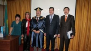 Делегация от ТУ на посещение в Казахстан