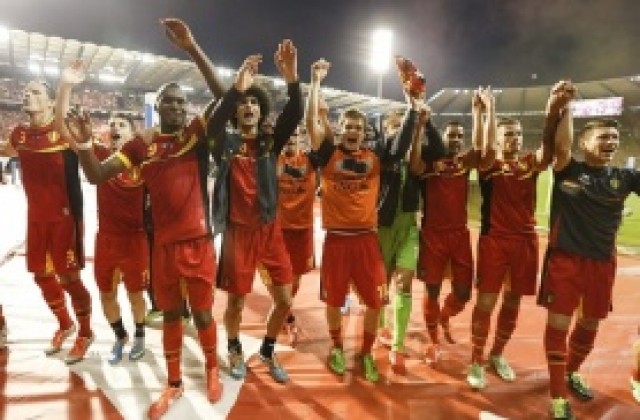 Белгия гледа смело към Мондиал 2014 след издънка на Хърватия