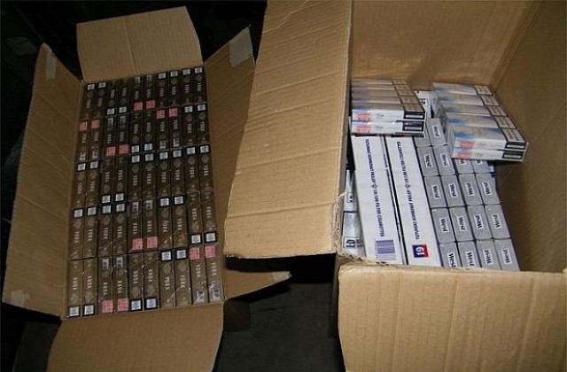 Задържаха  петричанин с  контрабандни цигари