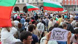 Над 10 000 се включиха в протеста в столицата