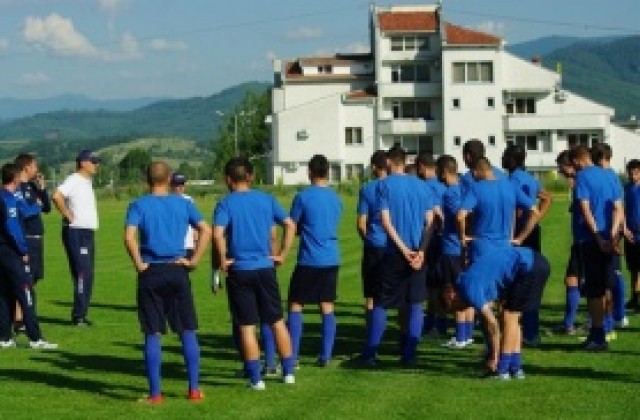 Черноморец с първа тренировка във Велинград