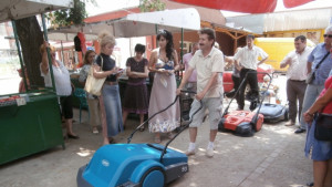 Немска машина ще почиства терена на пазара в Силистра