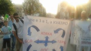 Куче поведе около 1000 души на протест в Пловдив