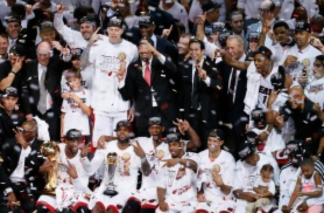 Маями триумфира за втори пореден път в НБА