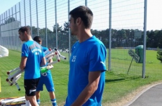 Даниел Димов се върна в основната група на Левски