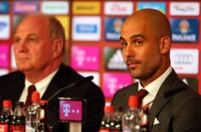 Байерн официално представи Пеп Гуардиола, той заговори перфектен немски