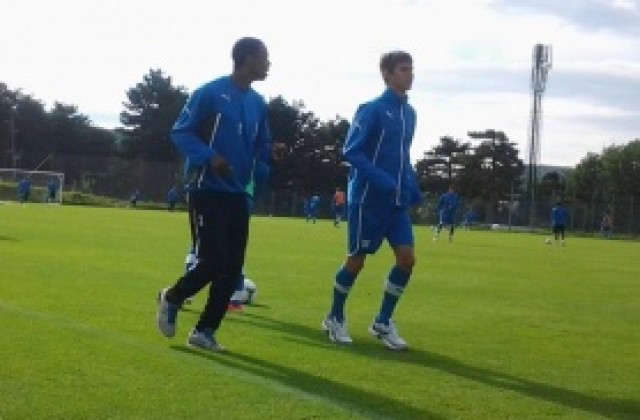 Мюлдер и Антонио Вутов тренират на облекчен режим