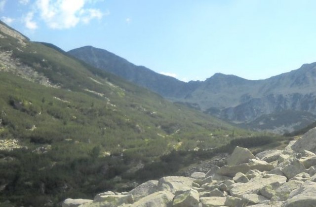 Планинари на поход в  Пирин