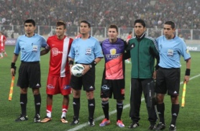 ВИДЕО: Неймар засенчи Меси със супер гол в благотворителен мач