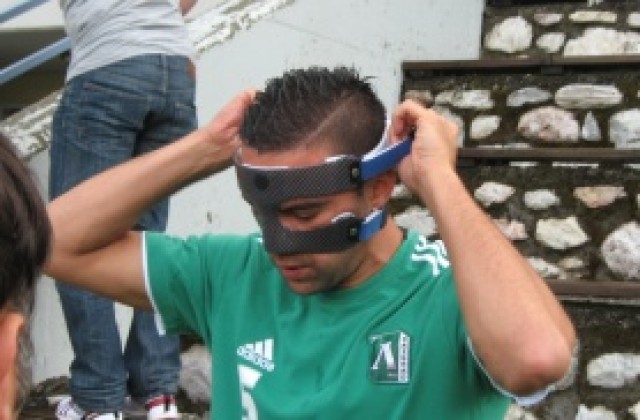 СНИМКИ: Защитник на Лудогорец заприлича на Зоро