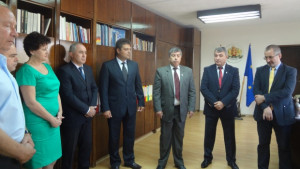 Новият губернатор на Русе Венцислав Калчев официално влезе в кабинета