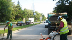 Пътни знаци и повдигнати пешеходни пътеки от дарители в Търговище