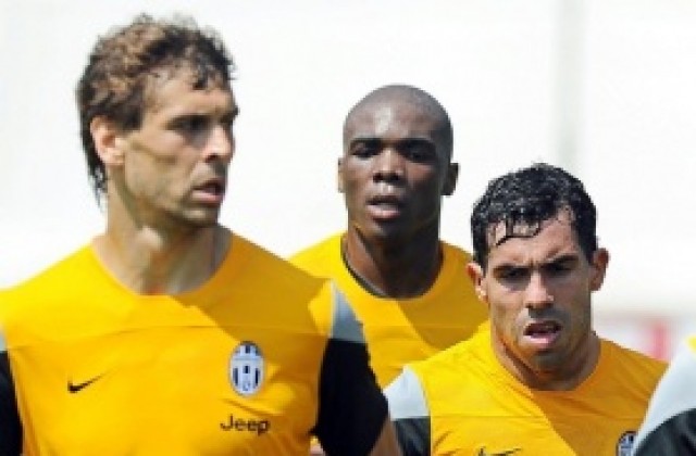 СНИМКИ: Тевес започна тренировки с Ювентус