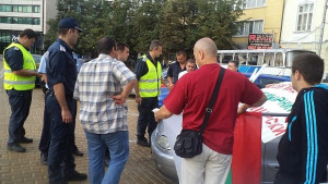 Изгониха социалисти от протест в столицата