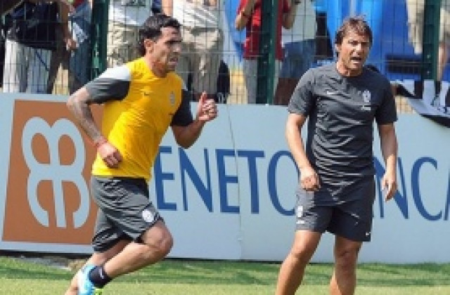 Тевес след първата тренировка: В Англия не се тича толкова