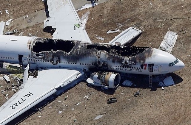 Една от жертвите на самолетната катастрофа в Сан Франциско е била прегазена от пожарна