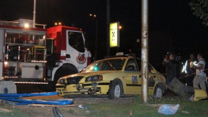 Свидетел на инцидента с таксито Във въздуха хвърчаха хора