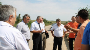 Областният управител извърши оглед на пътя Новград Джулюница Пиперково