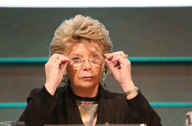 Би Би Си: Вивиан Рединг подкрепи протестиращите българи