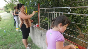 Сдружение Солидарност разкрасява гълъбовското село Обручище