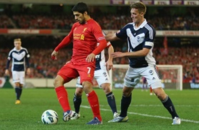 ВИДЕО: Нацупеният Суарес с асистенция за третата победа на Ливърпул в контролите