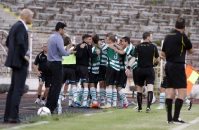 Черно море тренира с настроение за Славия