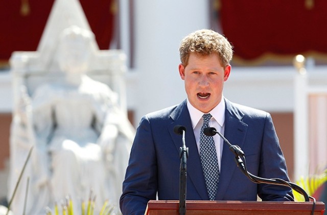 Принц Хари обеща да се грижи за племенника му принц Джордж