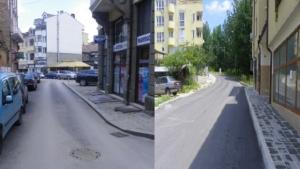 Седем улици са с изцяло нова настилка след подмяна на