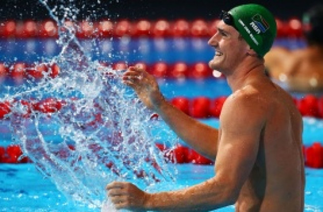 Ван Дер Бург на върха на 50 метра бруст